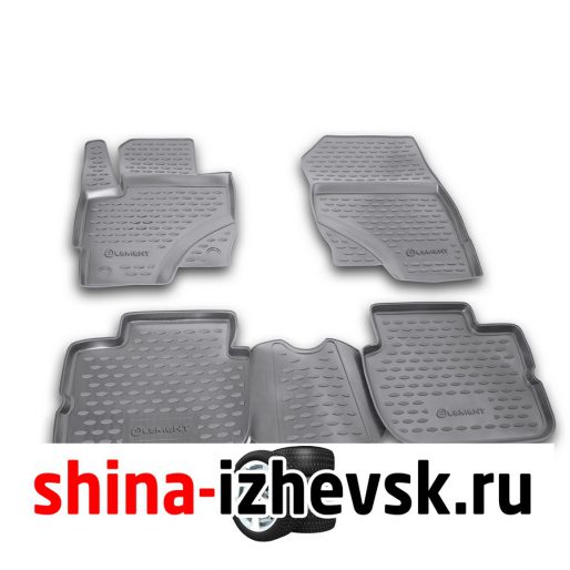 Коврик Autofamily коврик в салон полиуретановый серый для MITSUBISHI Colt 3dr 2009- в Ижевске